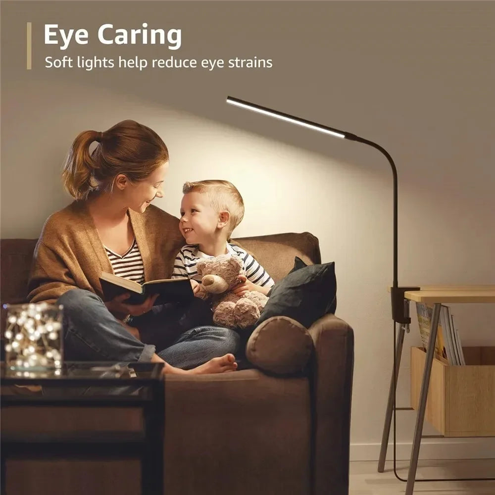 ALTCHIHYQ Double-Head LED Desk Lamp | 80cm Wide, Remote Control, 5-Level Dimming