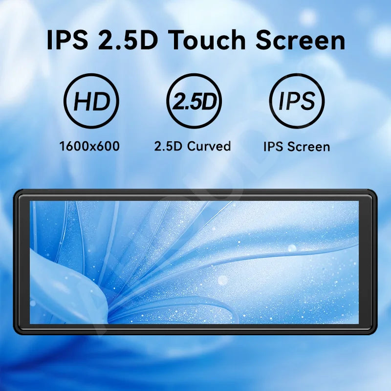Venbes 10.26” Portable Wireless CarPlay & Android Auto Screen – Universal Fit