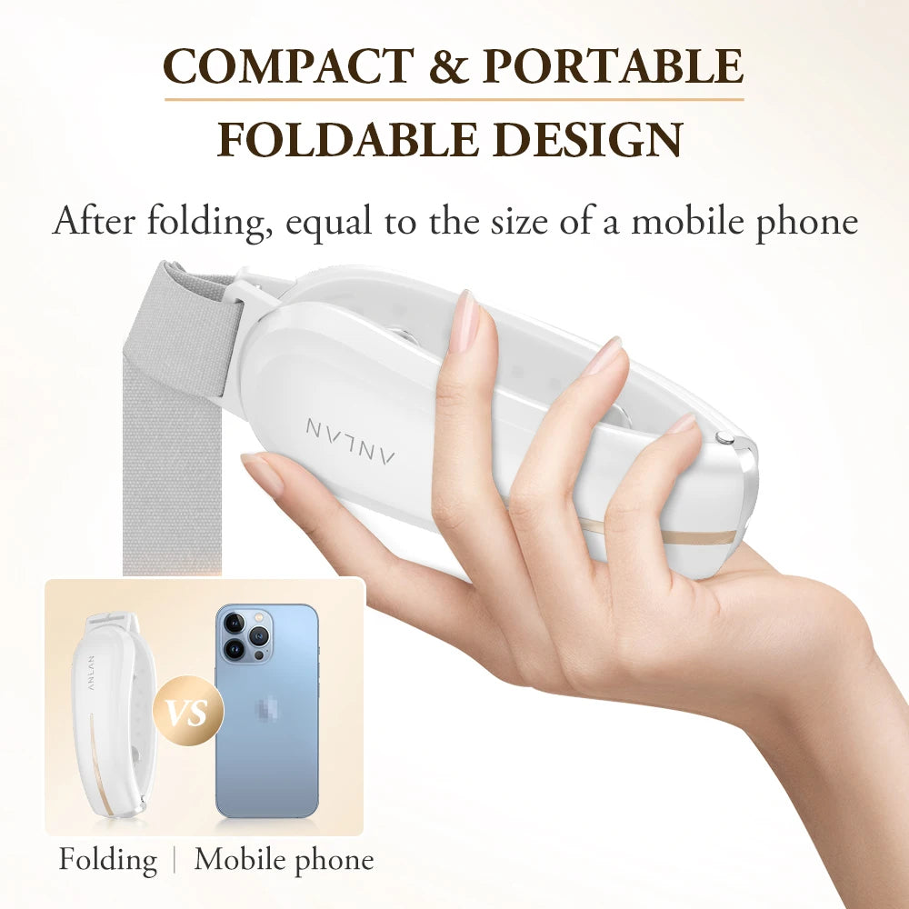 Anlan EMS V-Face Lifting Device – 4-Pole Microcurrent Face Slimming Massager