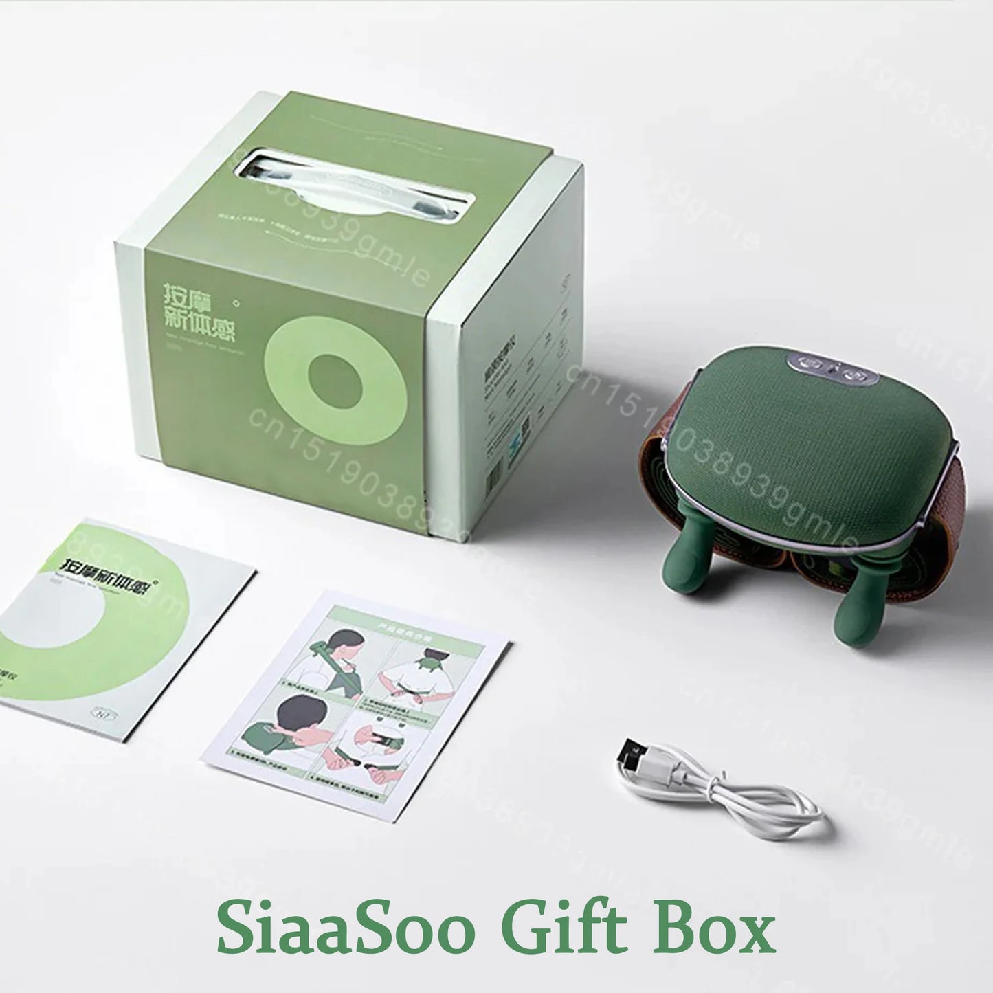 Electric Trapezius Massager with Heat – Wearable Neck, Back & Shoulder Relief