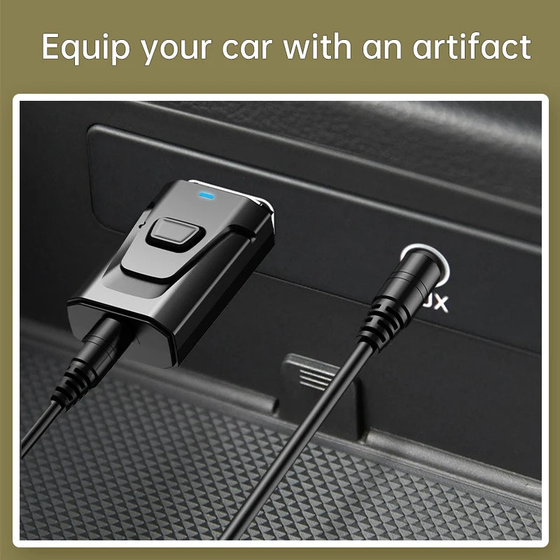 VAORLO 2-in-1 Bluetooth Audio Transmitter & Receiver
