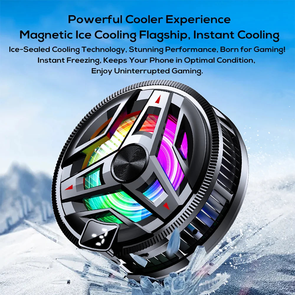 Universal Phone Cooling Accessory – CE & RoHS Certified External Cooler