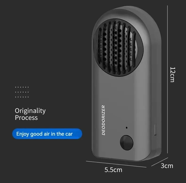 Electronic Refrigerator Odor Eliminator with Ozone Purifier – Smart Mini Air Cleaner for Home & Car (10W)