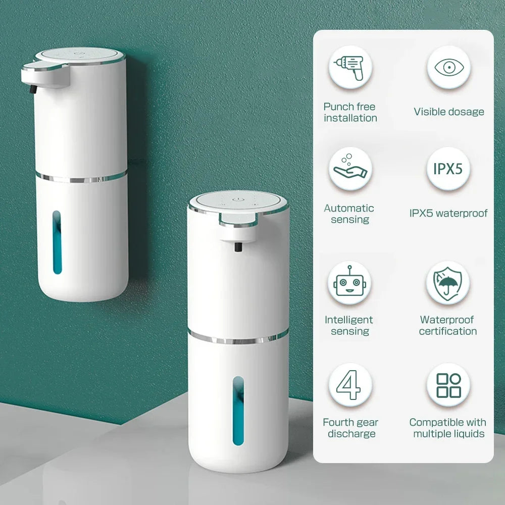 XIAOMI Automatic Foam Soap Dispenser | Touchless Infrared Sensor | USB Rechargeable Hand Wash Dispenser