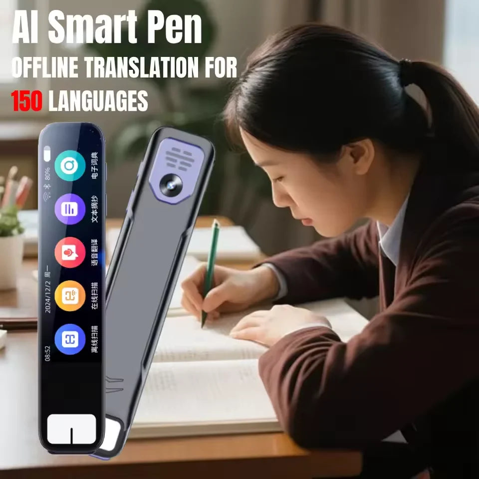 Portable AI Scan Translator Pen | Offline Translation & OCR Reading