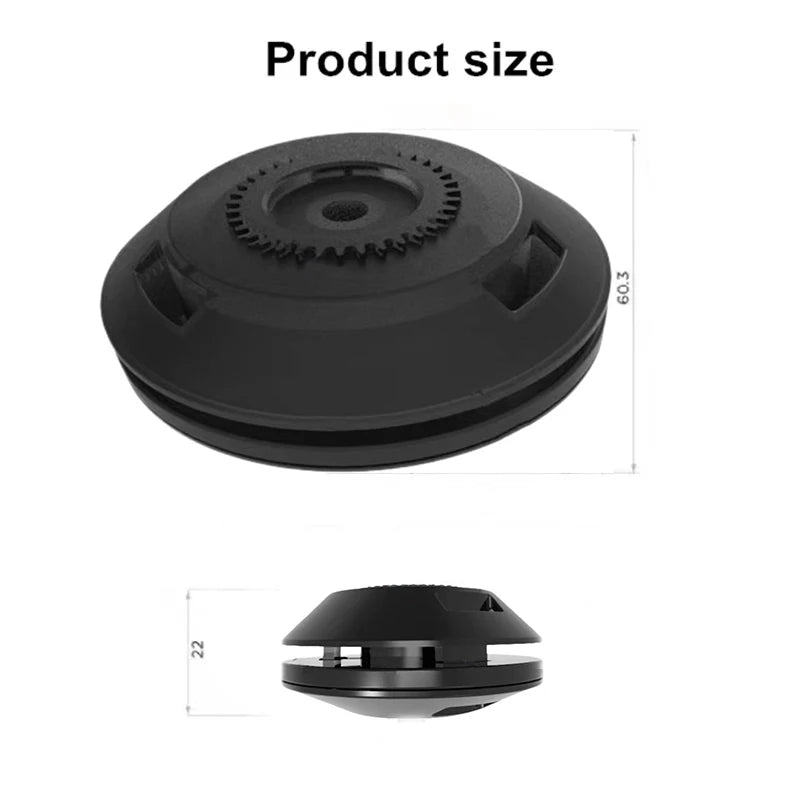 Universal Bike & Motorcycle Phone Mount – 360° Rotation, Shock Absorber