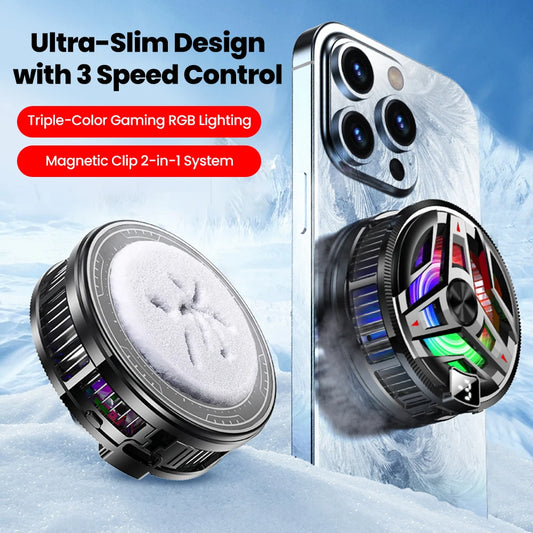 Universal Phone Cooling Accessory – CE & RoHS Certified External Cooler