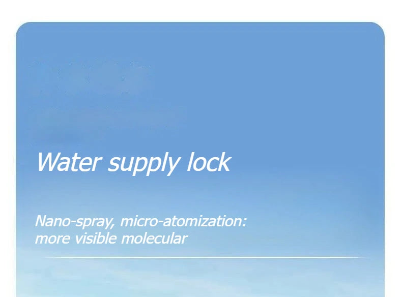 Portable Facial Oxygen Injection Sprayer – Rechargeable Cold Spray Nano Mist Steamer