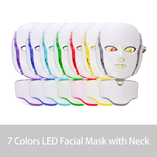 SANPKON LED Light Therapy Facial Mask – 192 LEDs, Skin Tightening & Acne Care