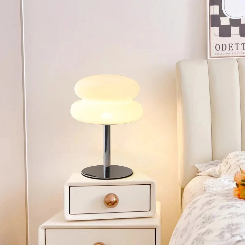 Topwinson LED Mushroom Night Light | USB Rechargeable, 3-Color Dimmable Bedside Lamp