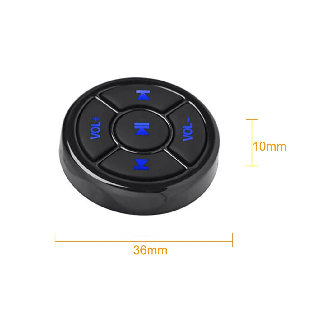 Wireless Bluetooth Media Button Remote Control for Music & Camera