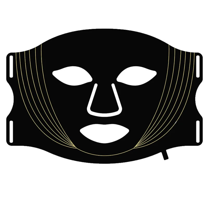 Yuwell Professional LED Silicone Face Mask – Wireless 7-Color Light Therapy