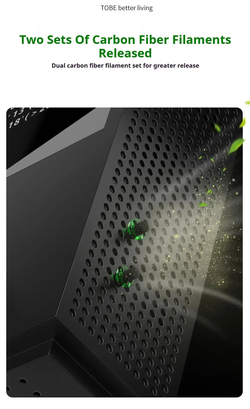 KIQUNE Negative Ion Air Purifier – Solar & USB Rechargeable, Activated Carbon Odor Remover
