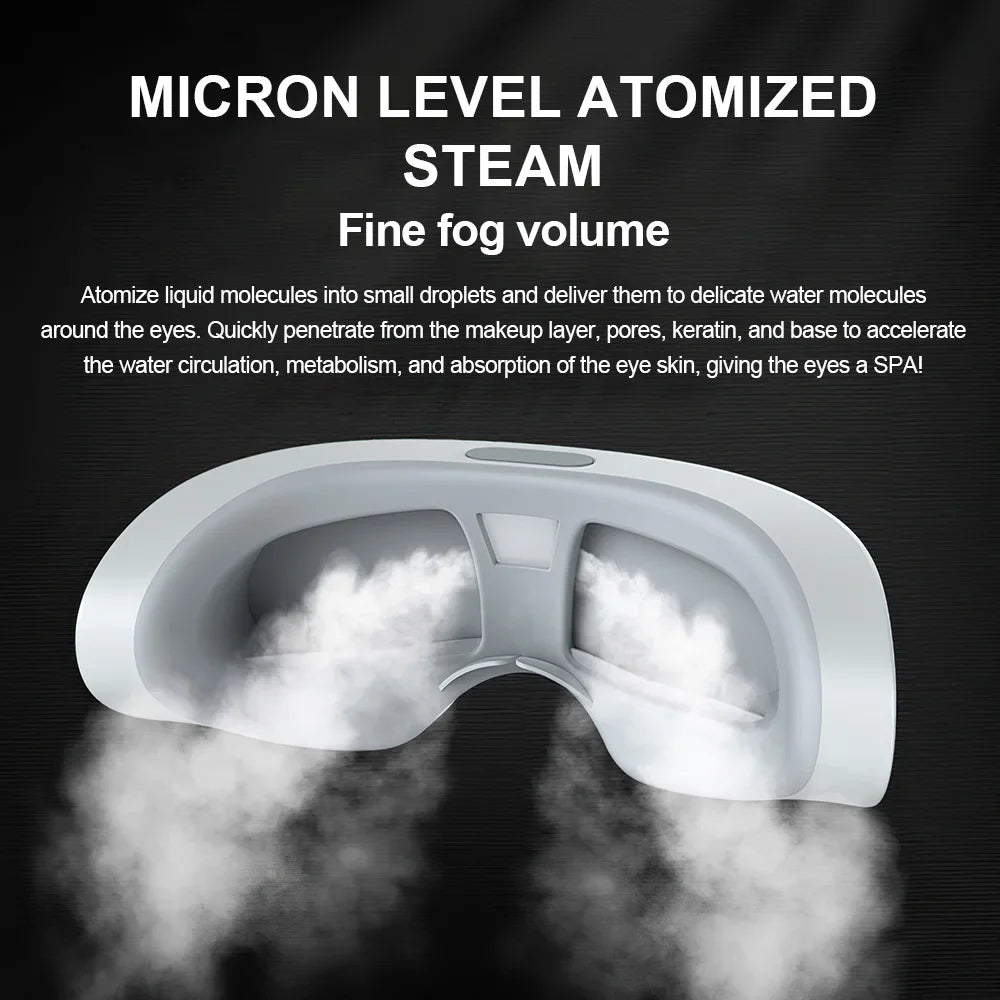 TINSOL Smart Steam Eye Mask – Heated Vibration Eye Relaxation Device