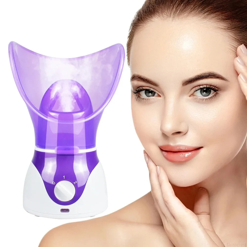 KEMOKO Electric Face Steamer – Moisturising Facial Sauna with Pore Cleansing