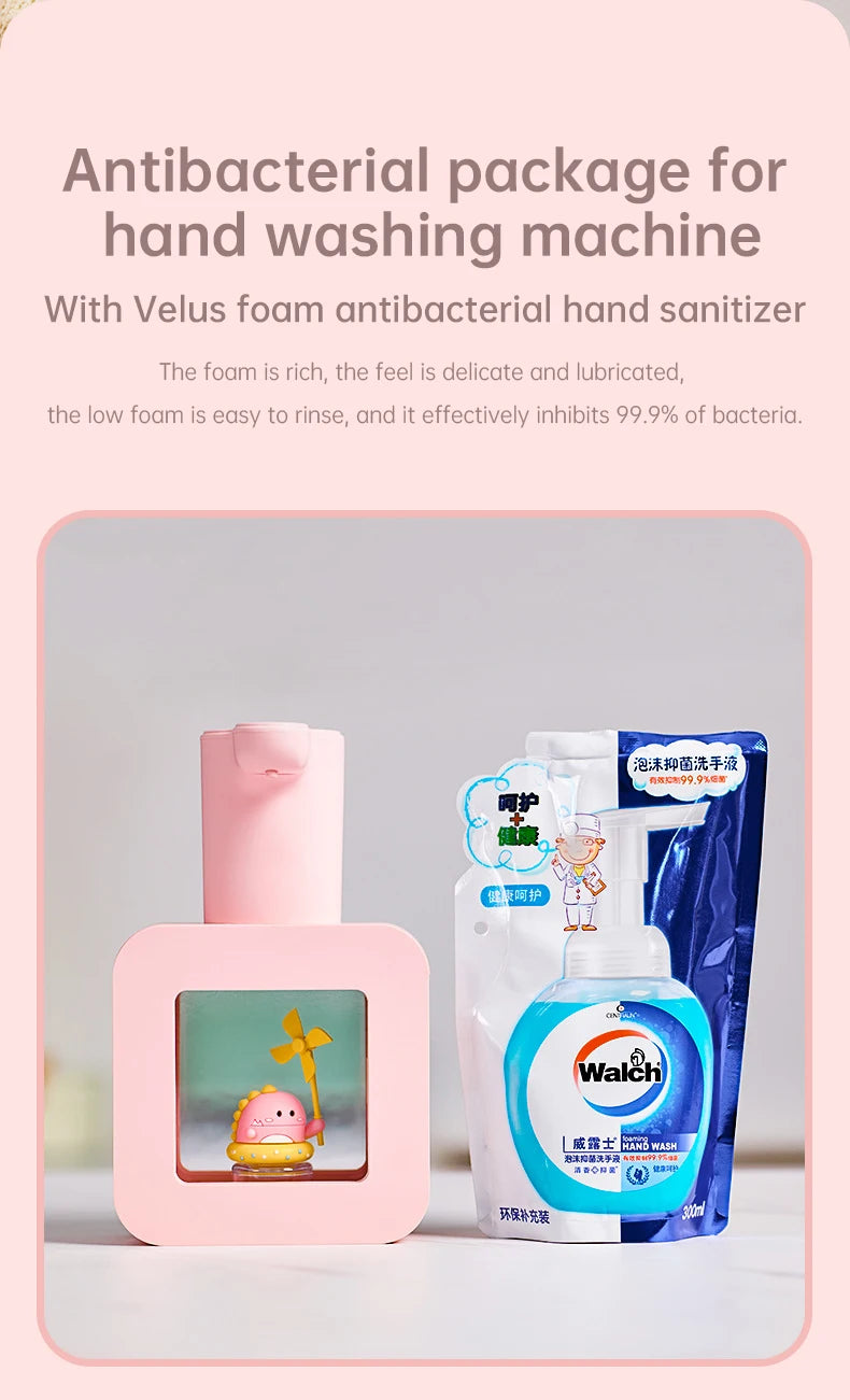 Cute Touchless Foam Soap Dispenser for Kids