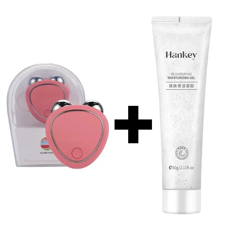 KEMOKO EMS Photon Face Lifting Device H01 – Red & Blue Light Facial Massager