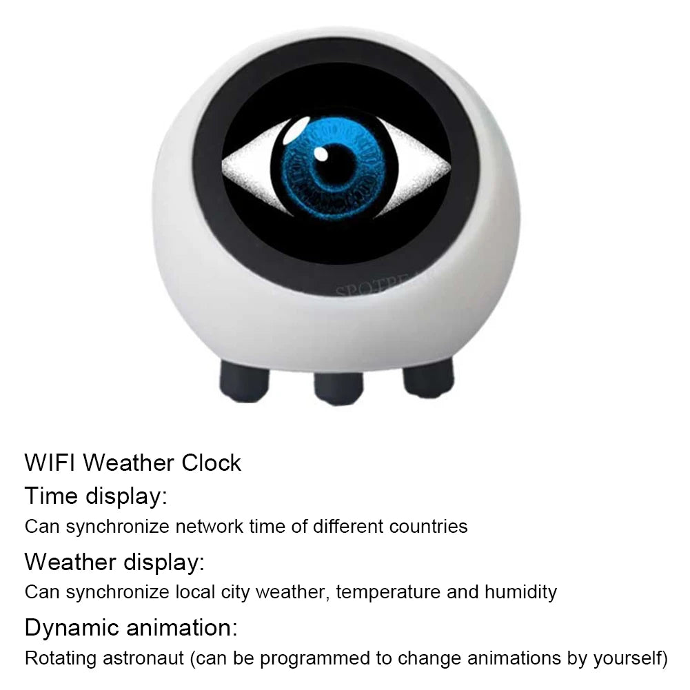 MOJOYCE ESP32-S3 AI Smart Robot – Mini Desktop Assistant with Circular LCD for Home & Office