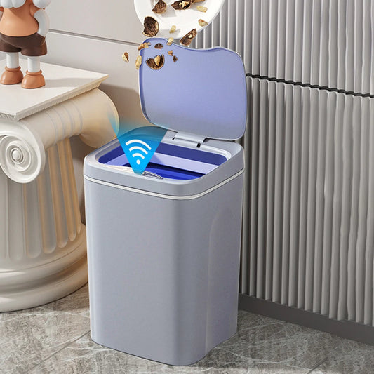 12L/14L/16L/20L/24L Touchless Smart Trash Can – Waterproof Sensor Waste Bin for Home Recycling