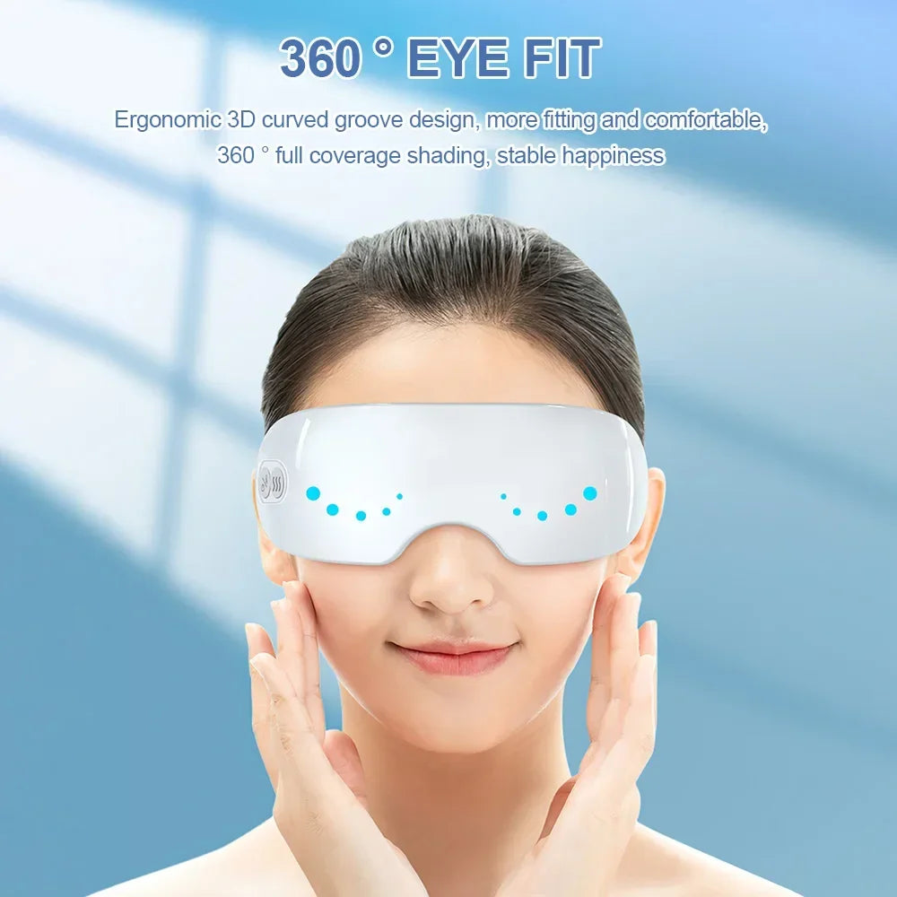 TINSOL Smart Steam Eye Mask – Heated Vibration Eye Relaxation Device