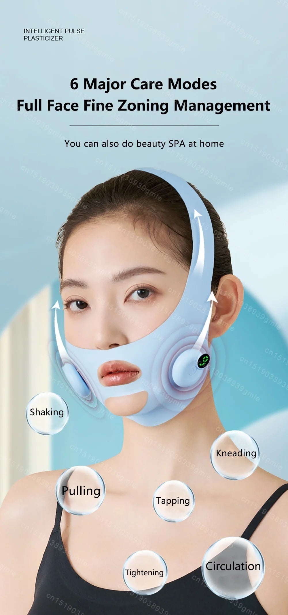 Voguish Facial Lifting Device – Rechargeable Skin Tightening Massager