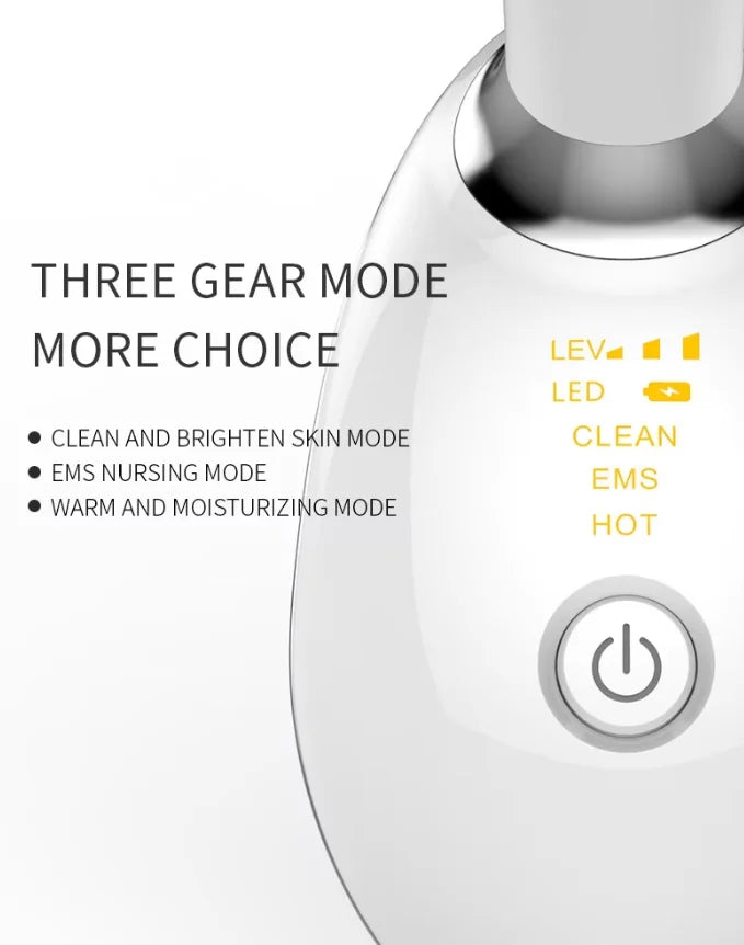 VIMYSHOW ES1081 Neck Massager – LED EMS Anti-Wrinkle Face Sculpting Tool