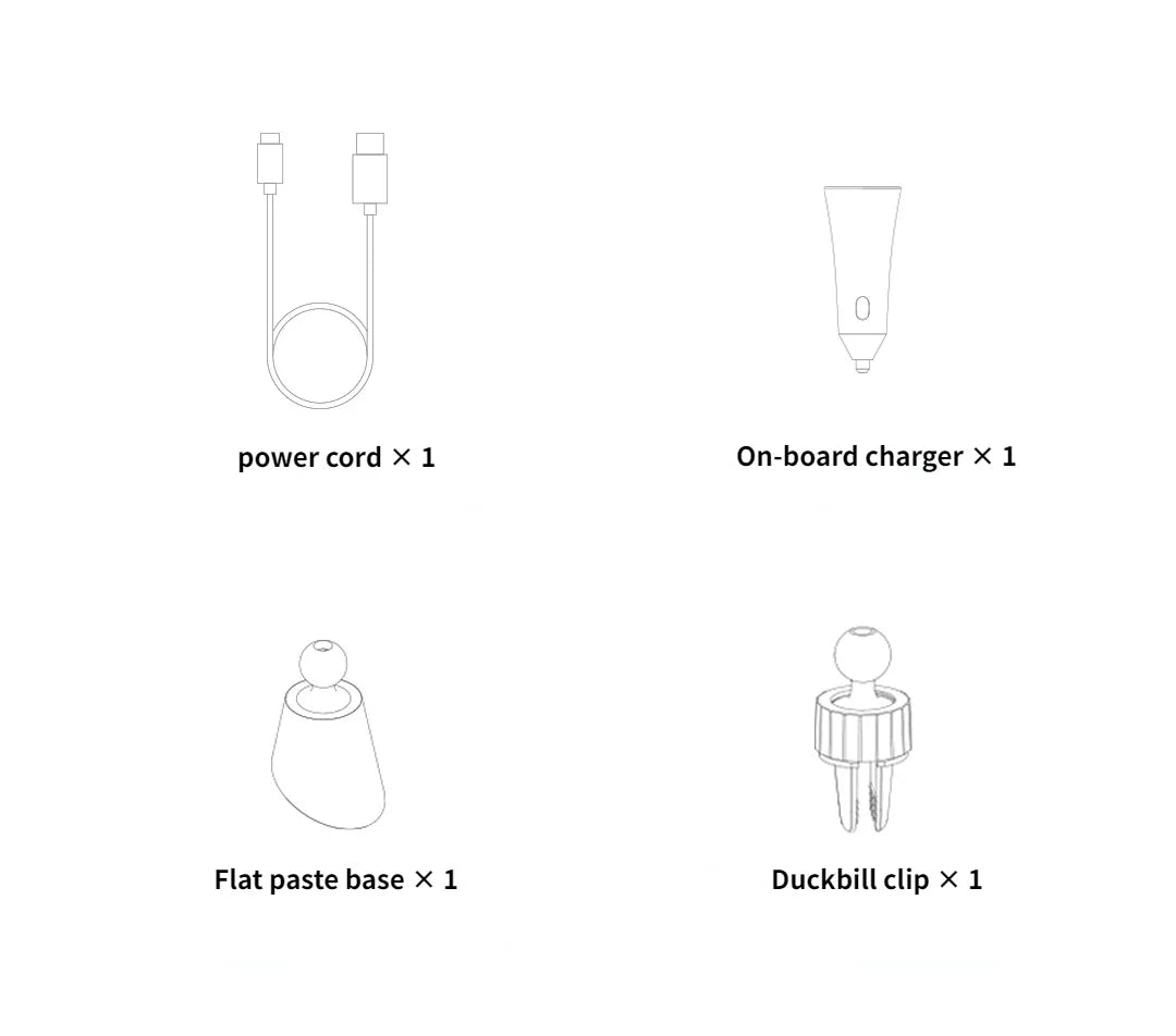 Xiaomi 30W Wireless Car Charger – Smart Auto-Clamp Fast Charging Phone Holder