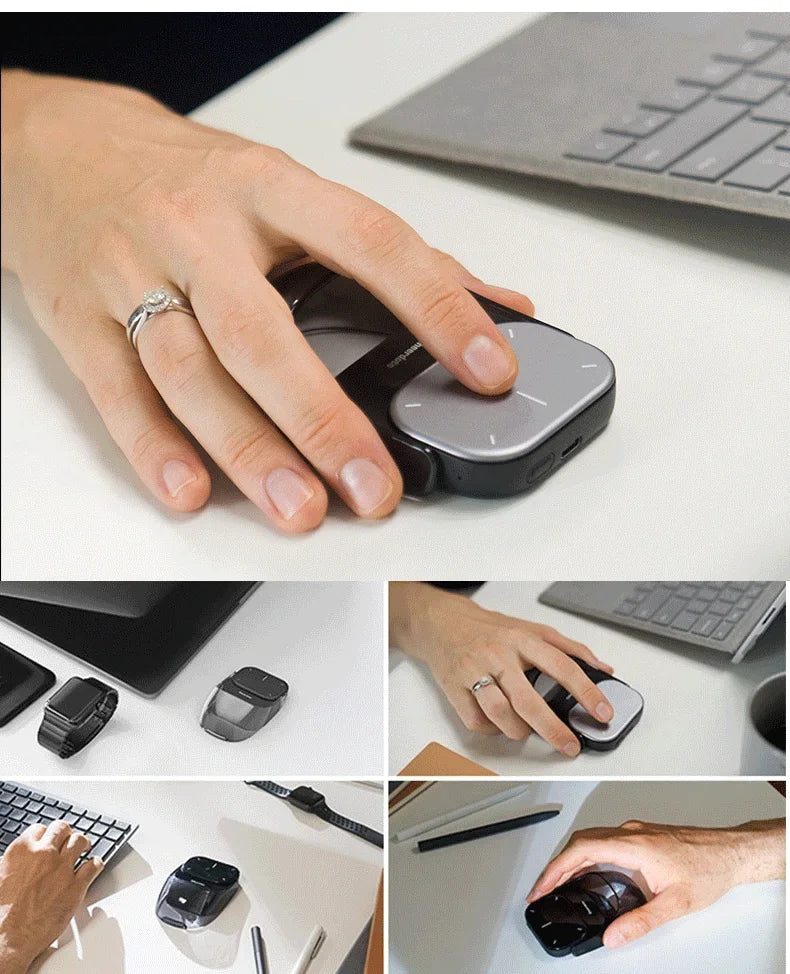 KSADKVOR CHP04 AI Smart Air Mouse – Bluetooth Wireless Gyro Remote with Voice & Recording