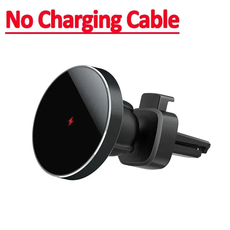 VIKEFON 30W Magnetic Wireless Car Charger with Vent Mount for iPhone