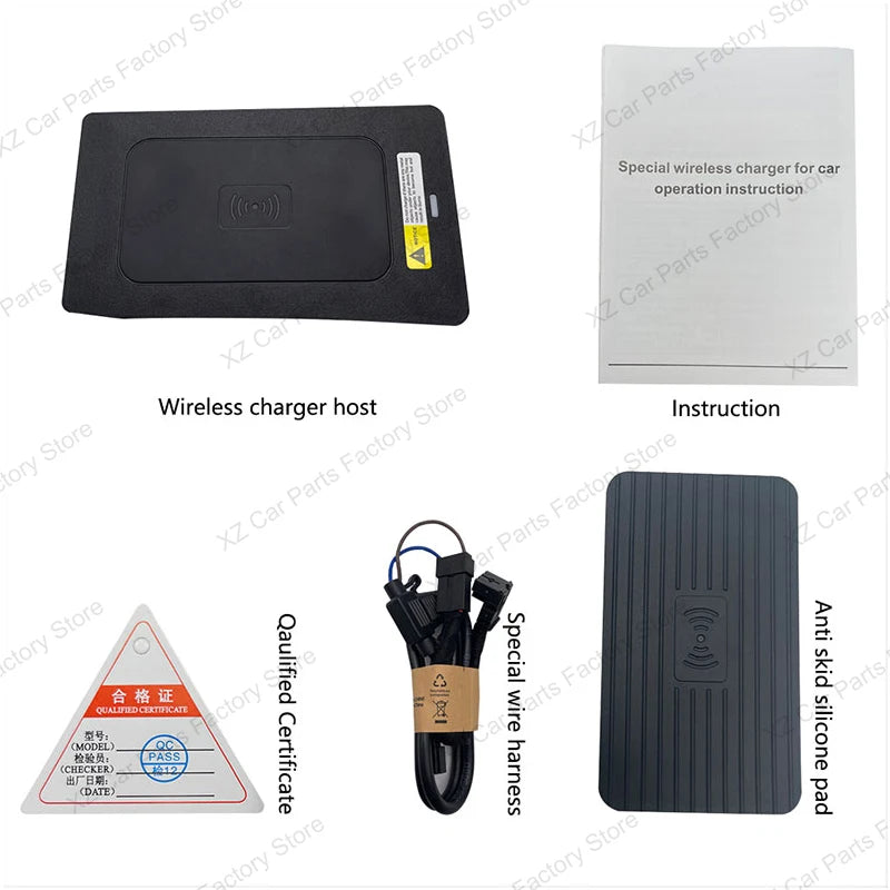 E-Class W213 / E-Coupe 15W Magnetic Wireless Car Charger – 2016–2023