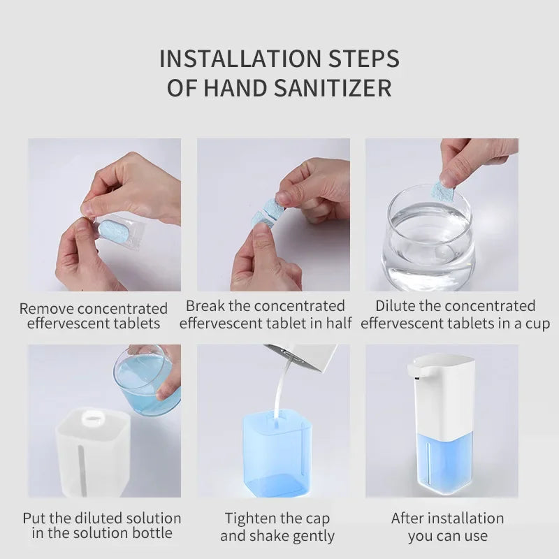 Automatic Foam Soap Dispenser – Touchless 350ml USB Rechargeable Smart Hand Wash Dispenser