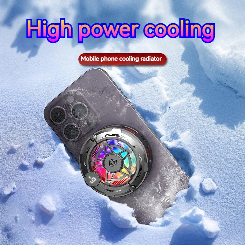 K20 Universal Magnetic Phone Cooler for Gaming | Digital Display