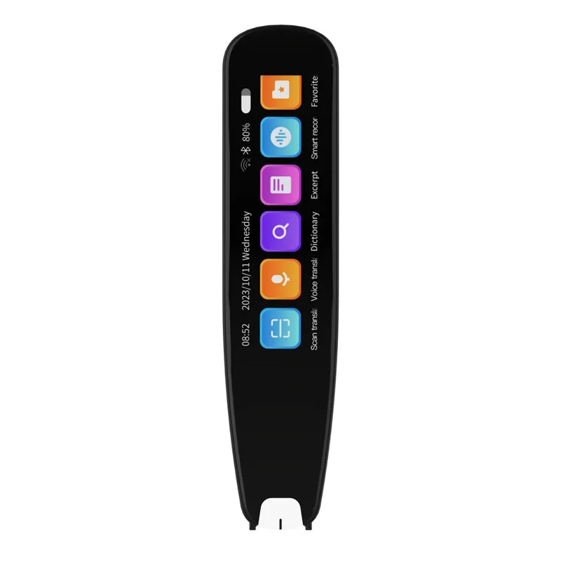 ESTG S6 Pro Portable AI Translator – Real-Time Voice Translation with Display Screen
