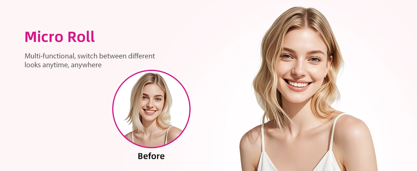 Cordless Hair Straightener Brush – Wireless, Adjustable Heat, Travel-Ready