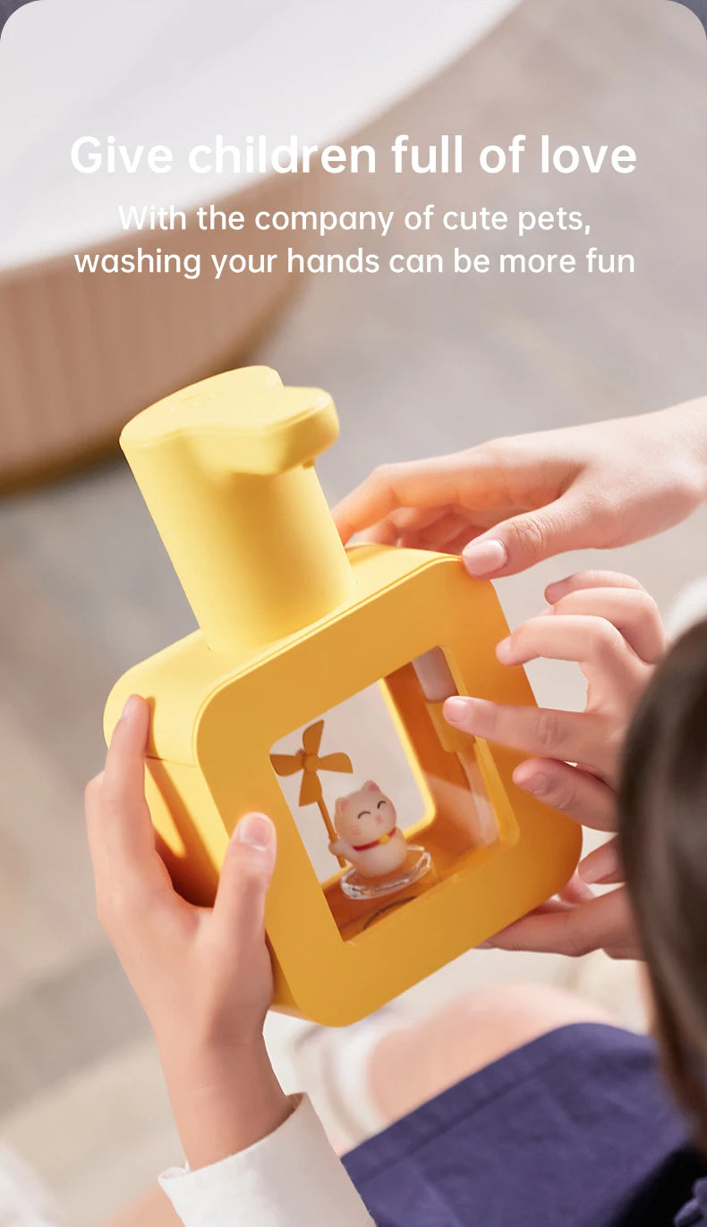 Cute Touchless Foam Soap Dispenser for Kids