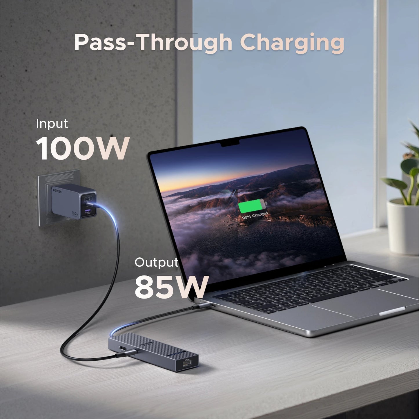 6-in-1 USB-C Hub for Steam Deck & ROG Ally – HDMI, Ethernet, 10Gbps, PD