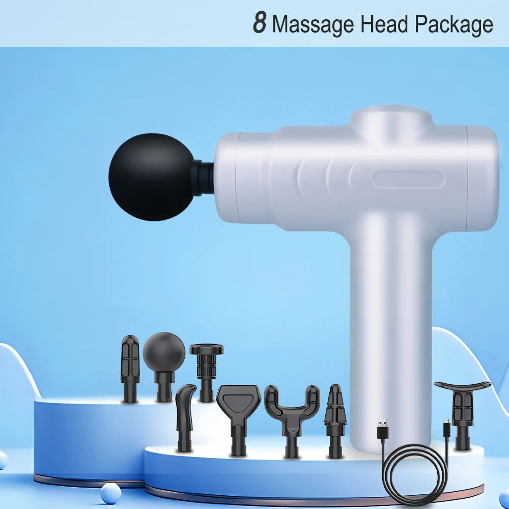 GraySwan Percussion Massage Gun – Variable Frequency Deep Tissue Muscle Relaxation