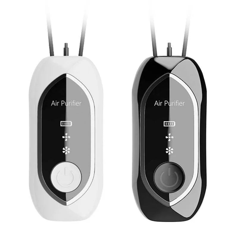 Wearable air Purifier Necklace High Efficiency Energy Saving Negative Ions 60h Long Endurance Personal Portable air Cleaner