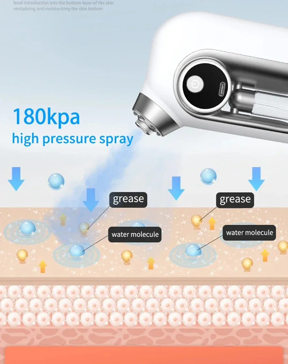 Vilnason ZYP-002 Hot & Cold Facial Steamer – Blue Light Nano Mist Oxygen Injector