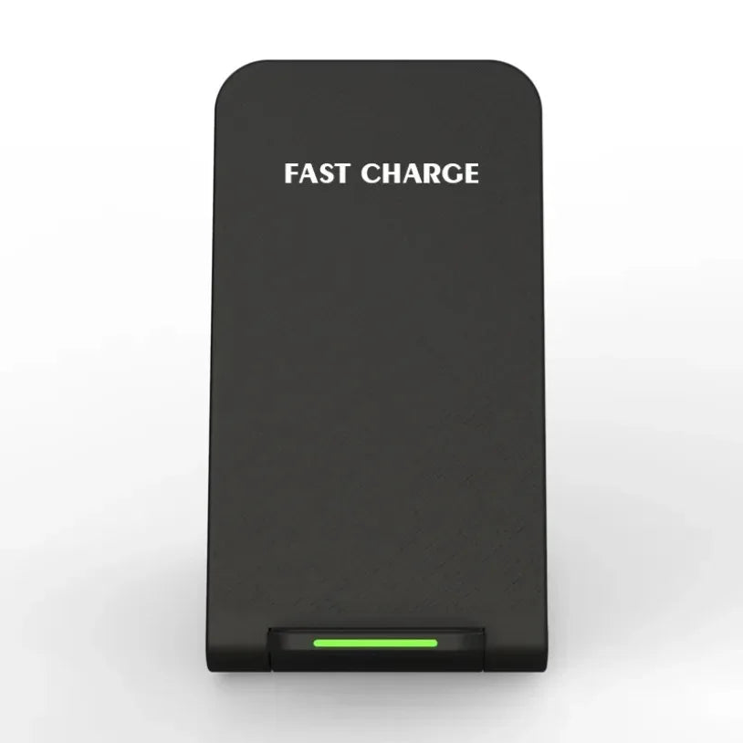 VIKEFON Fast Wireless Charger Stand 30W with Dual-Coil & Foldable Design