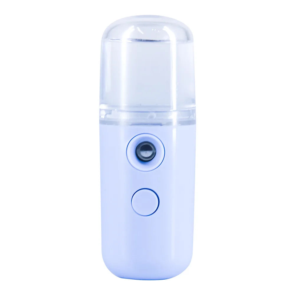 Nano Facial Mist Sprayer – USB Rechargeable Cold Spray Skin Hydration Device