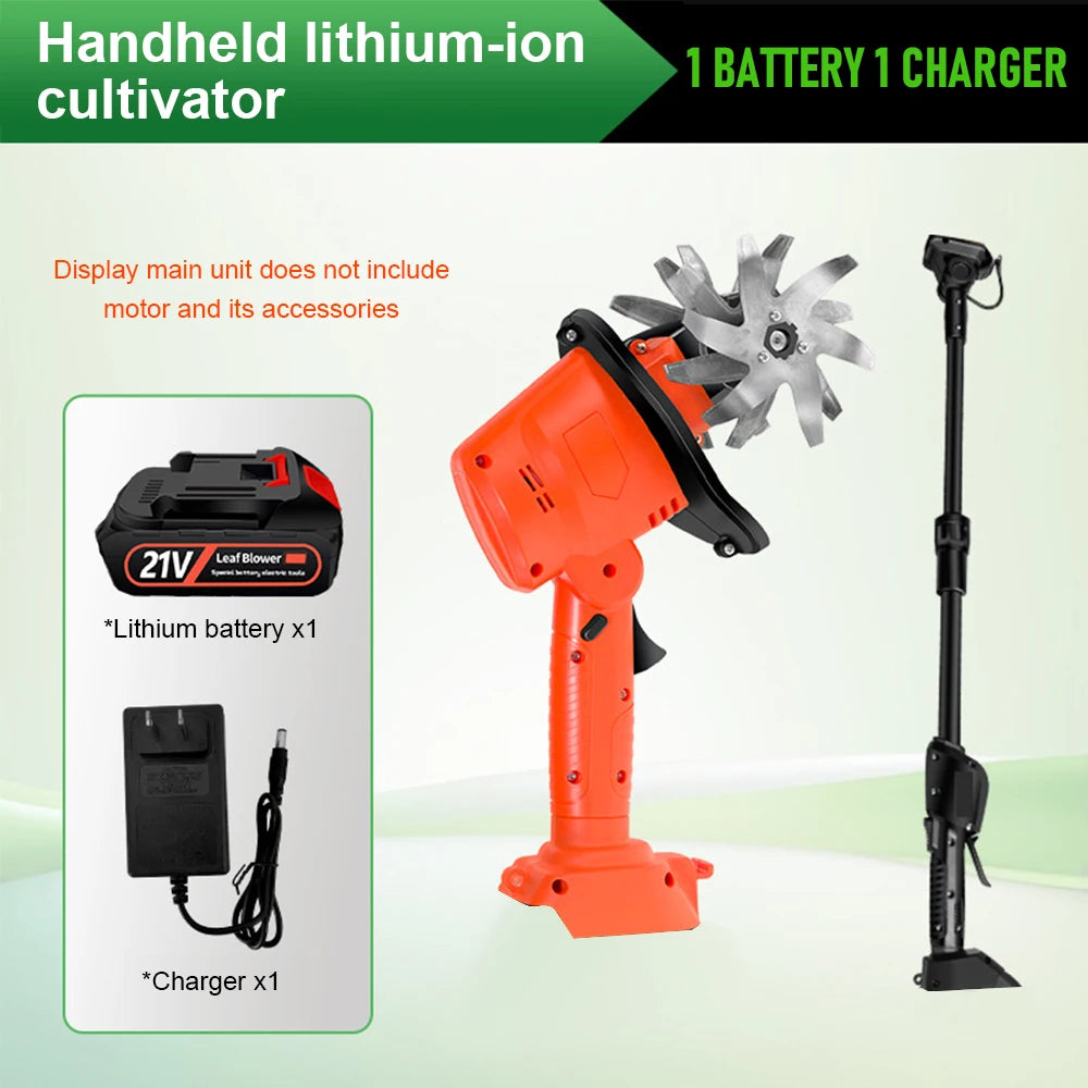Electric Garden Tool Cordless Cultivator 21V or 24V Battery Random Supply Garden Equipment