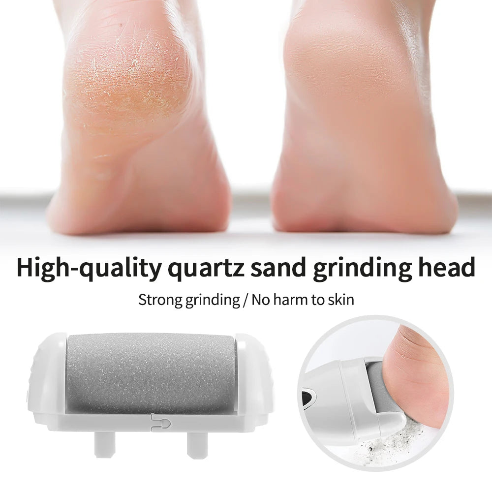 AFDEAL Rechargeable Electric Foot Callus Remover – Professional Pedicure Grinder (Standard / Simple)