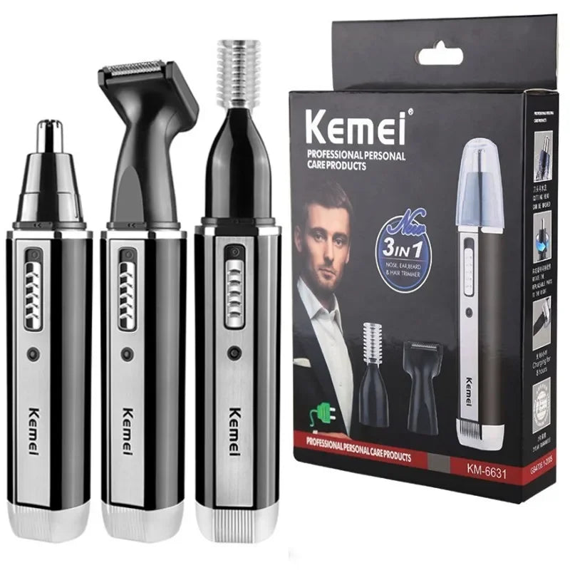 Kemei Multi-Function Hair Trimmer for Men & Women – Wet & Dry Grooming