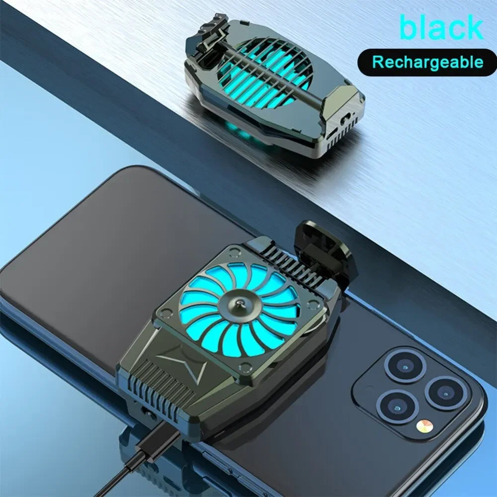 Turbo Hurricane Phone Cooler – USB Gaming Cooling Fan for iPhone & Android