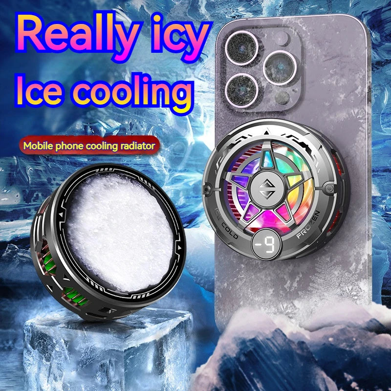K20 Universal Magnetic Phone Cooler for Gaming | Digital Display