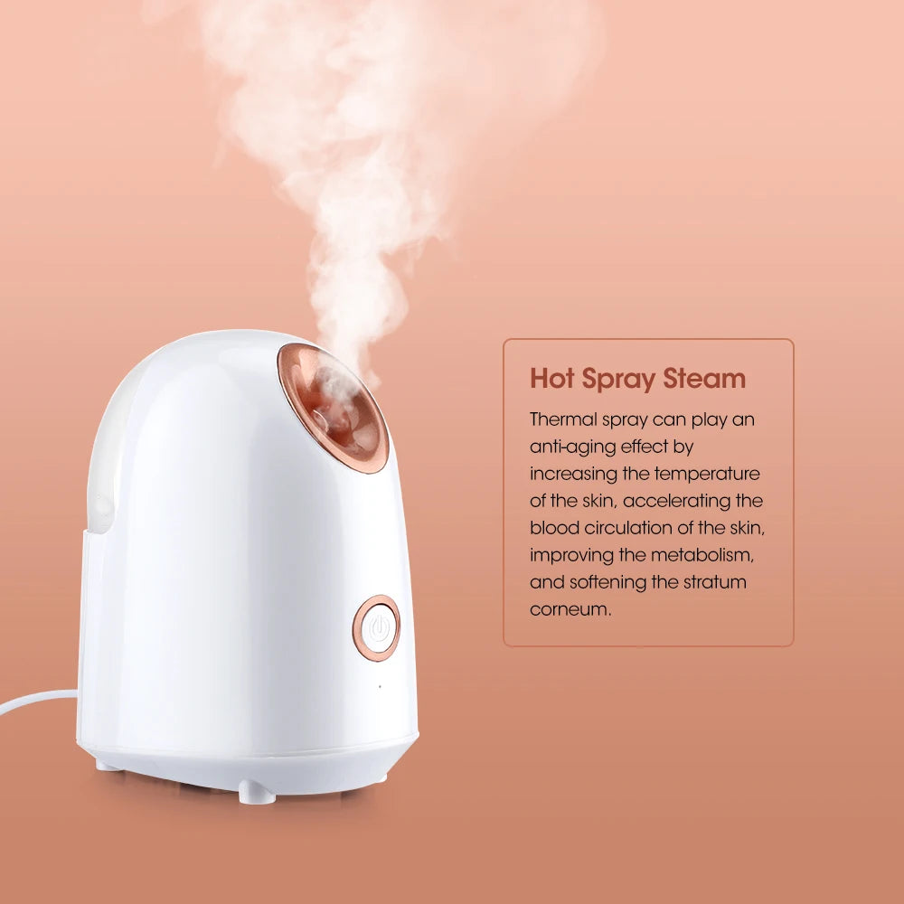 VIMYSHOW Z2 Hot Steam Facial Steamer – Nano Ion Skin Rejuvenation & Deep Cleansing