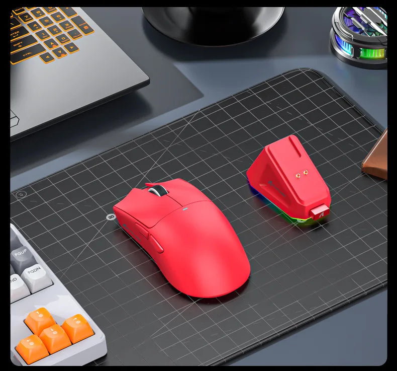 Attack Shark X11 Triple-Mode Wireless Gaming Mouse – PAW3395, 22,000 DPI, Magnetic Charging Dock
