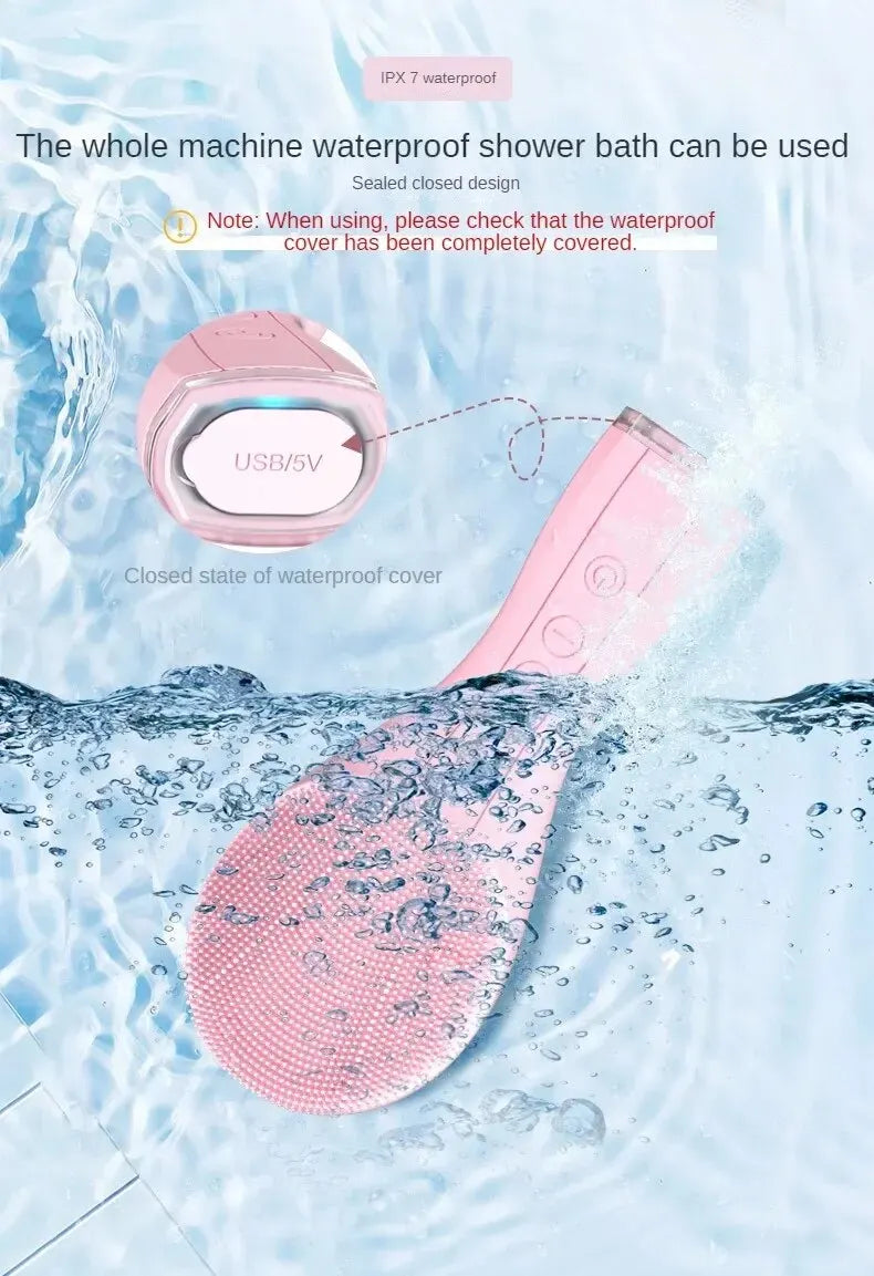 X2 Electric Face Cleansing Brush – IPX7 Rechargeable Acne & Blackhead Remover