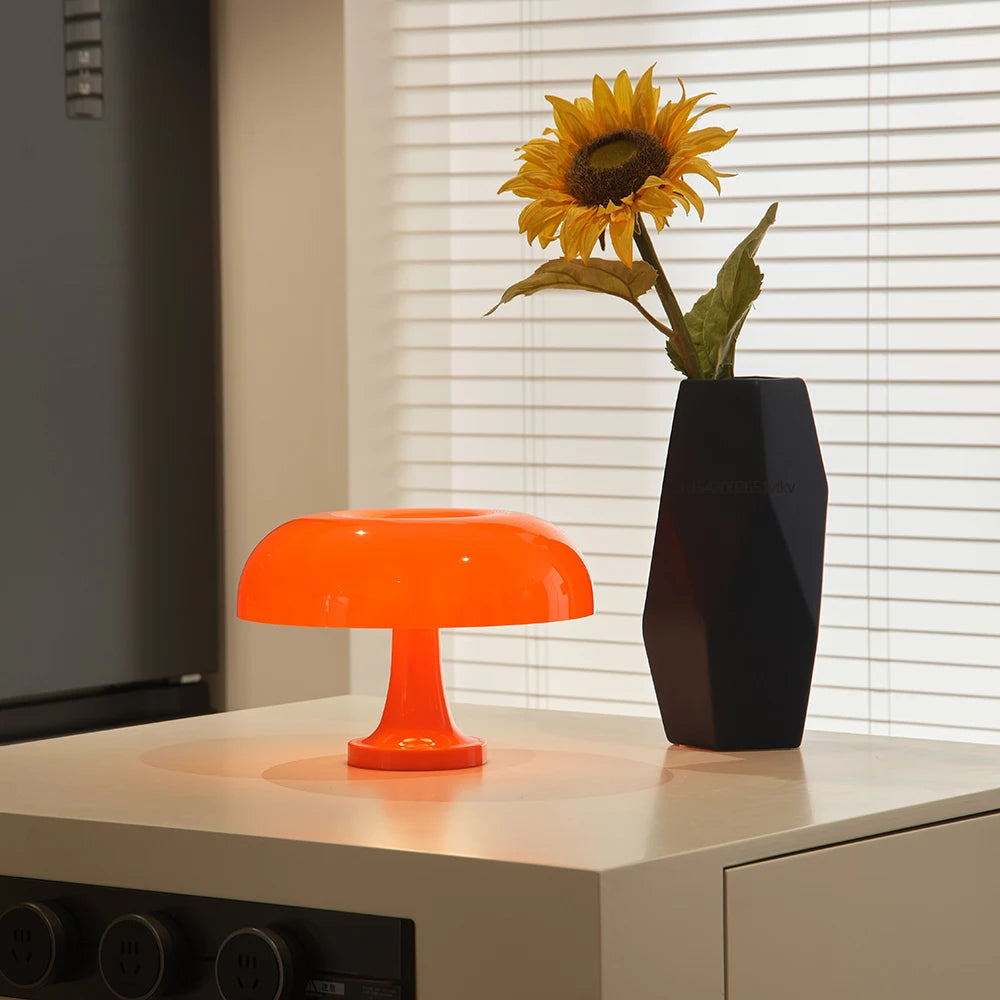 Topwinson Mushroom Night Lamp | Tri-Color Ambient Light with USB-C Charging